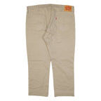 LEVI'S 511 Mens Trousers Beige Slim Straight W40 L26