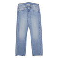 LEVI'S 501 Mens Jeans Blue Regular Straight Denim Light W32 L30 Classic Fit