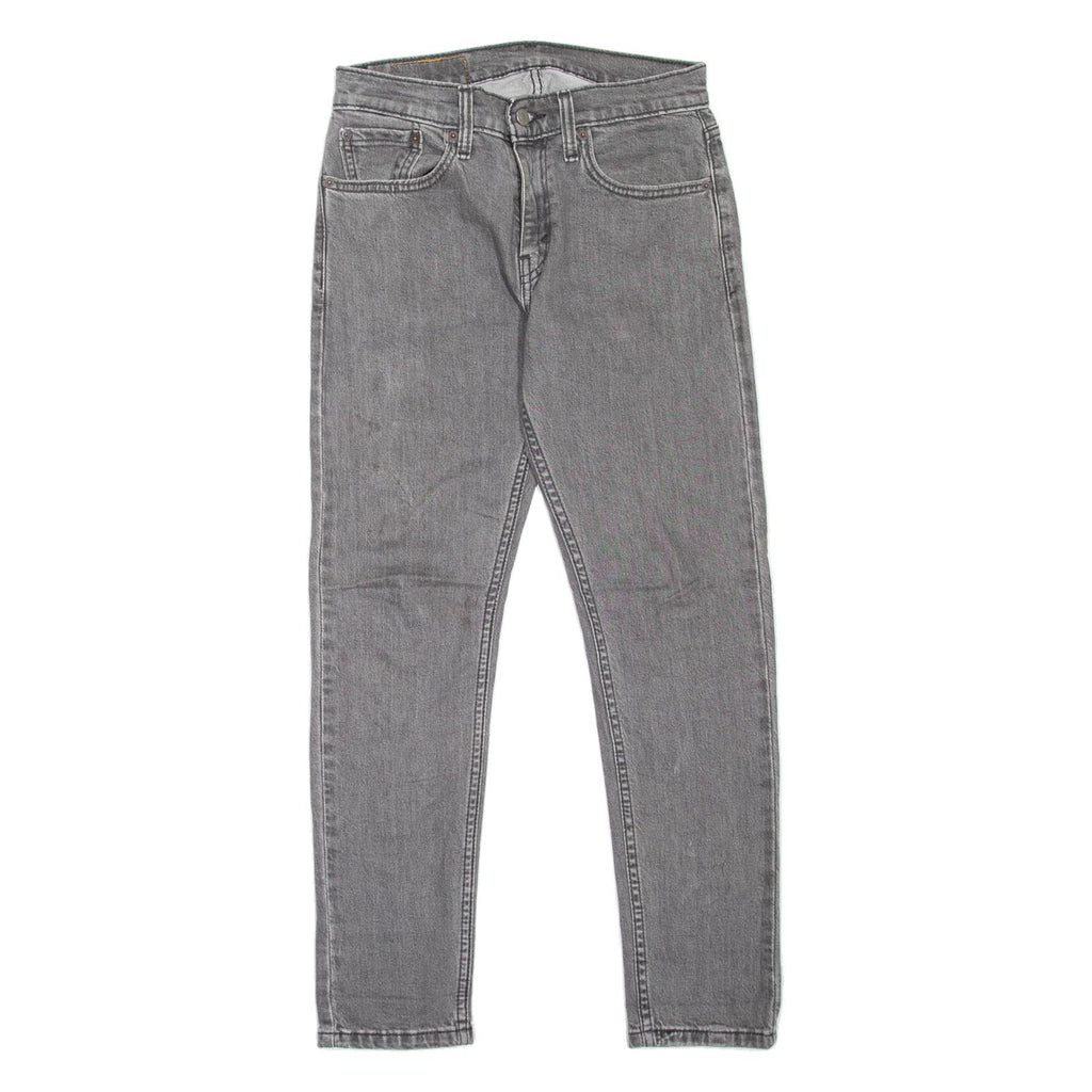 LEVI'S 512 Jeans Mens Grey Slim Tapered W28 L30