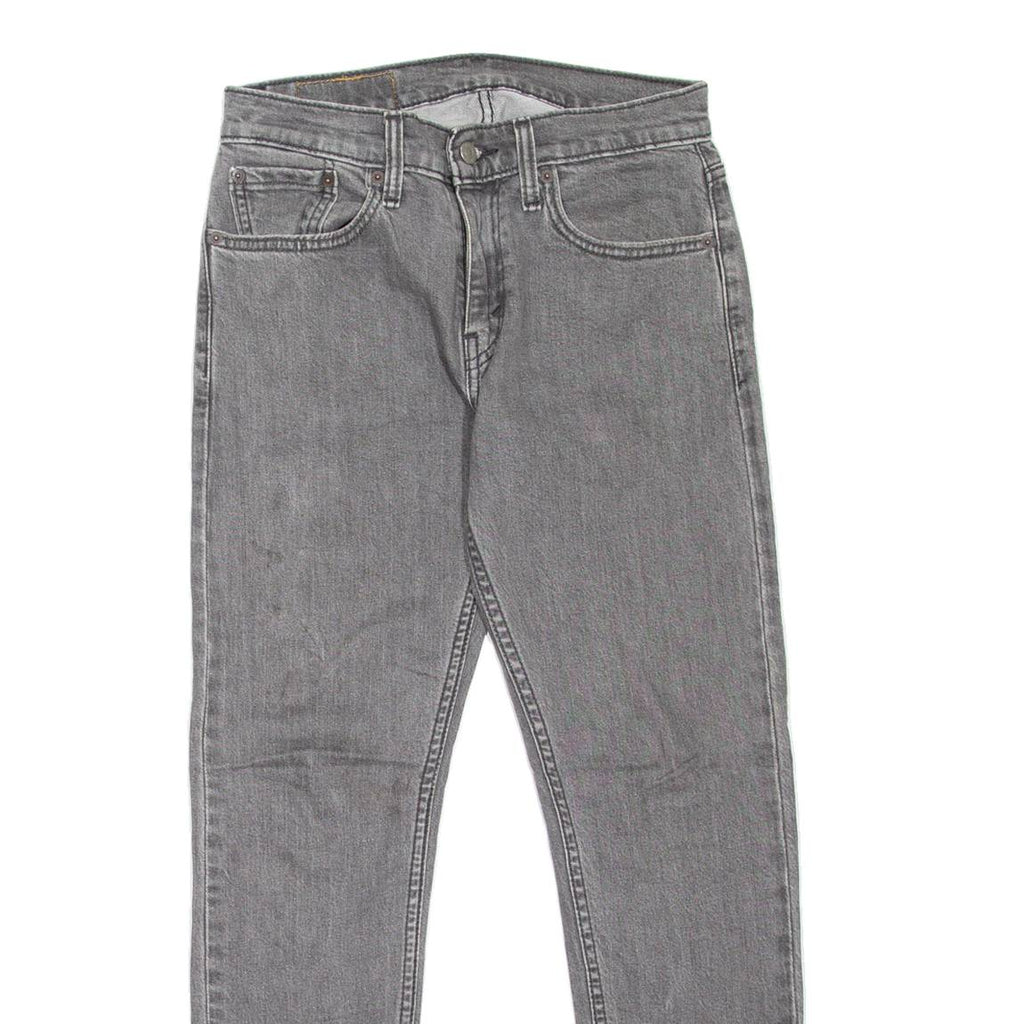 LEVI'S 512 Jeans Mens Grey Slim Tapered W28 L30