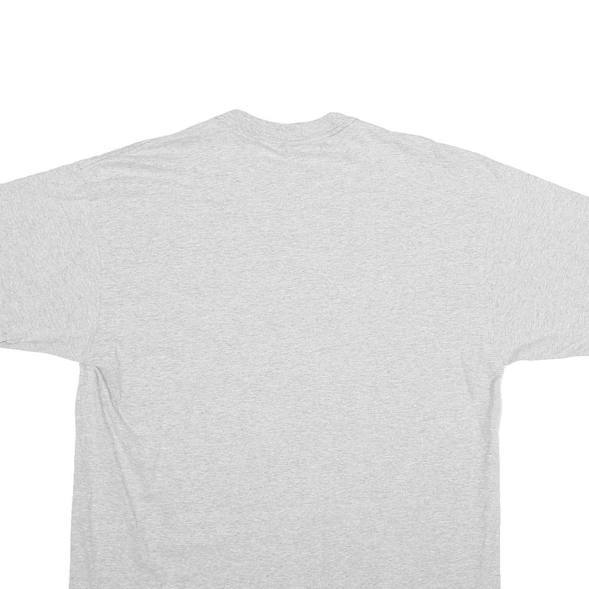 REEBOK Mens Grey Conference Champions NFL T-Shirt L Short Sleeve Crew Neck NFL