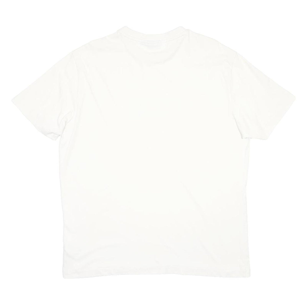 NAPAPIJRI Mens White Graphic T-Shirt XL Short Sleeve Crew Neck Cotton Blend