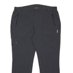 HS2S Mens Polyamide Blend Black Regular Straight Trousers W38 L29 Zip Pocketed