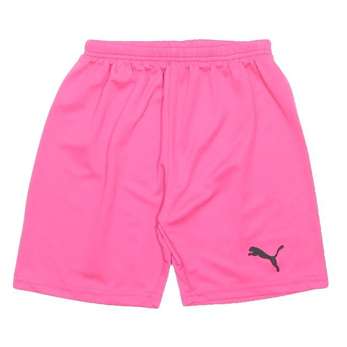 PUMA Womens Shorts Pink Casual UK 16 W22 Sports Logo Elastic Waist