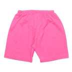 PUMA Womens Shorts Pink Casual UK 16 W22 Sports Logo Elastic Waist