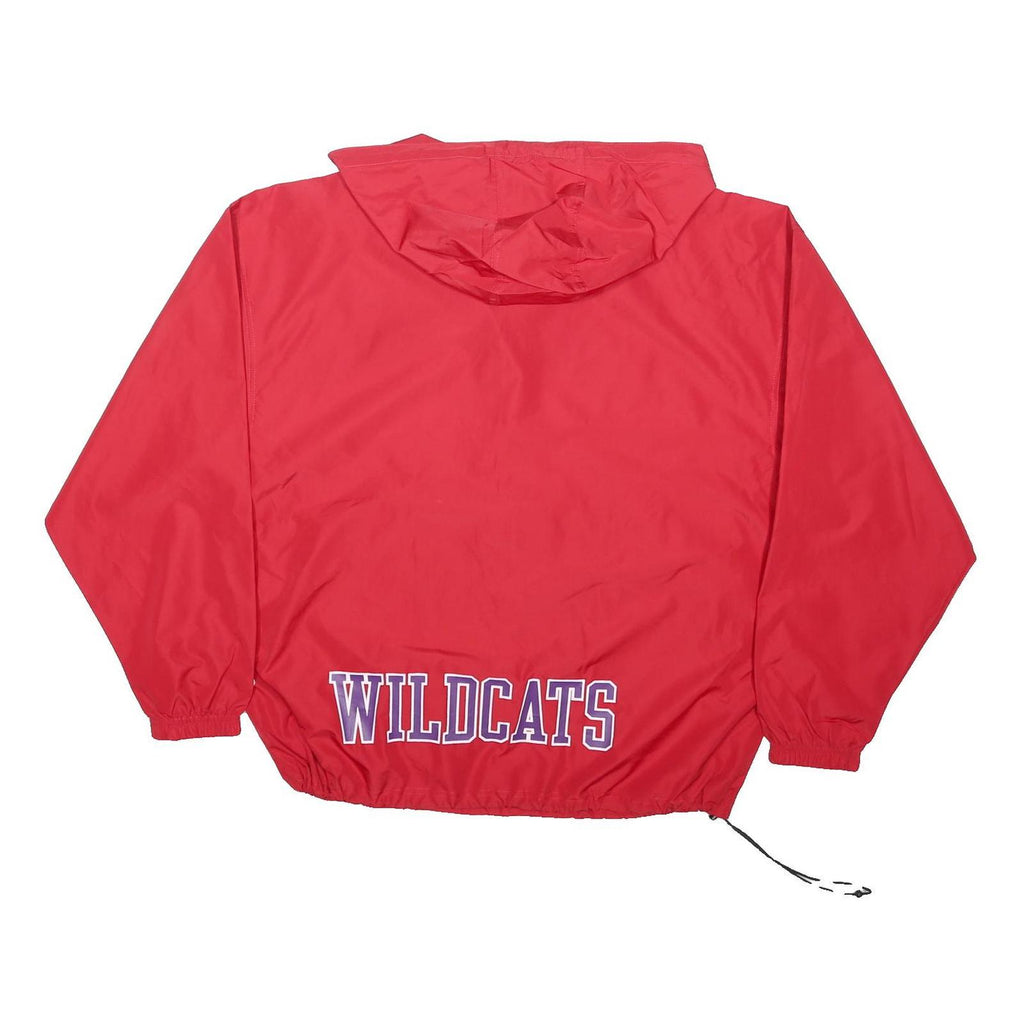 CHAMPION Mens Red Wildcats Zip Hooded Jacket XL Polyester Blend Sportswear