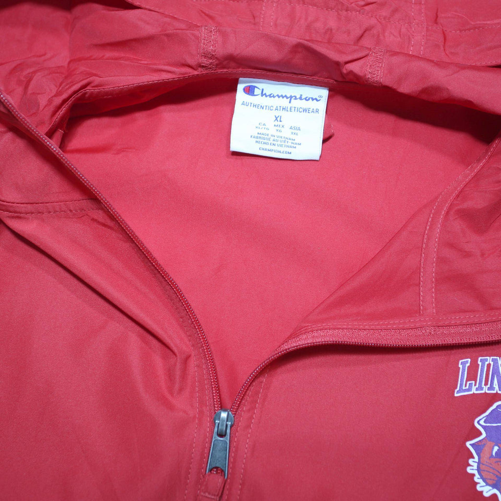 CHAMPION Mens Red Wildcats Zip Hooded Jacket XL Polyester Blend Sportswear
