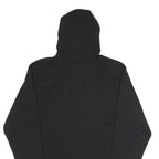 CHAMPION Mens Black Hoodie S Cotton Blend Pullover Drawstring Hoodie