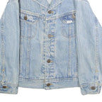 LEE Mens Blue Denim Cotton Button Jacket M Classic Casual Outerwear