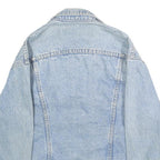 LEE Mens Blue Denim Cotton Button Jacket M Classic Casual Outerwear