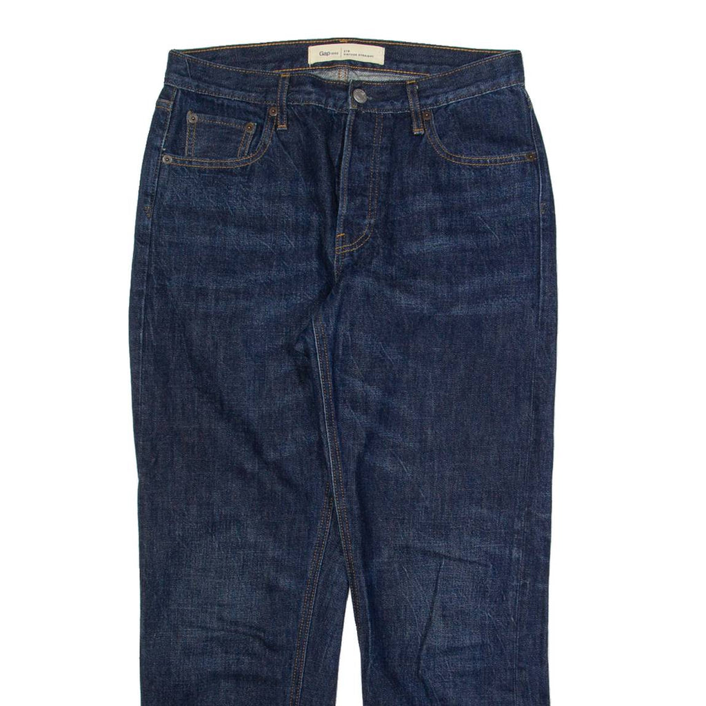 GAP Mens Jeans Blue Regular Straight W30 L27