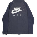NIKE Mens Blue & Navy Air Full Zip Hoodie M Sportswear Casual Sweatshirt