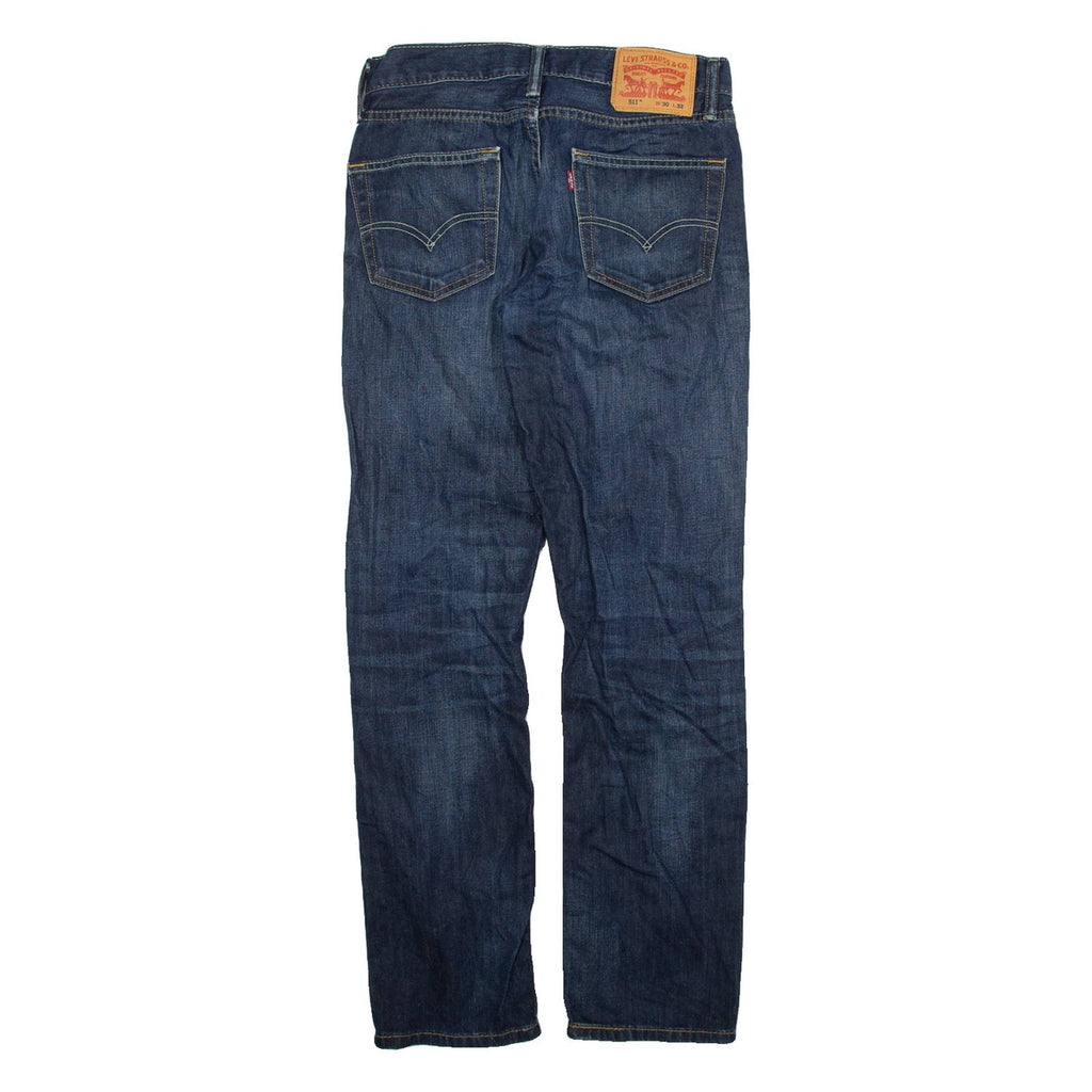 LEVI'S 511 Jeans Mens Blue Slim Straight W30 L32