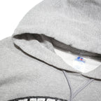 RUSSELL ATHLETIC Mens Grey Manchester Spartans Pullover Hoodie S Cotton Blend