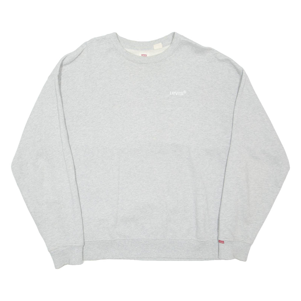 LEVI'S Womens Sweatshirt Grey S