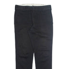 DICKIES Chino Mens Trousers Black Regular Tapered W31 L32