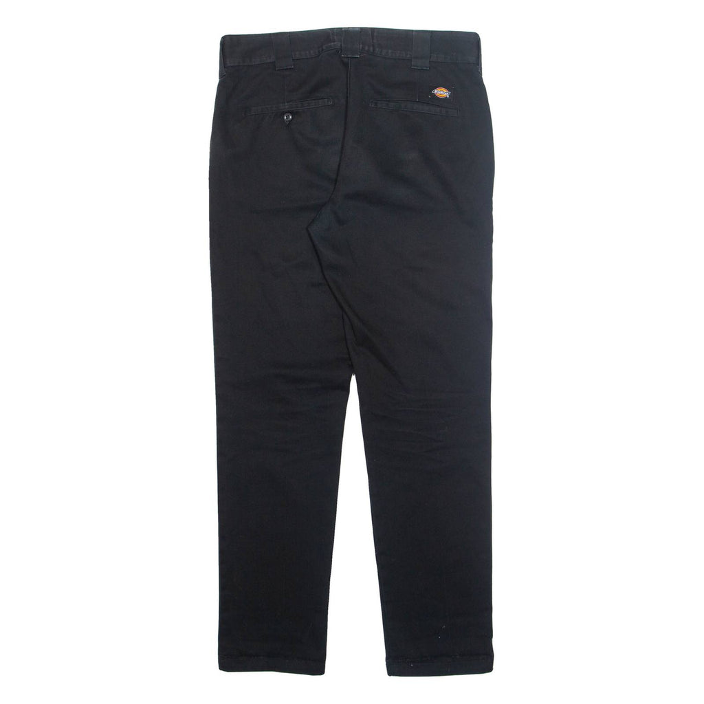 DICKIES Chino Mens Trousers Black Regular Tapered W31 L32