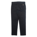 DICKIES Chino Mens Trousers Black Regular Tapered W31 L32
