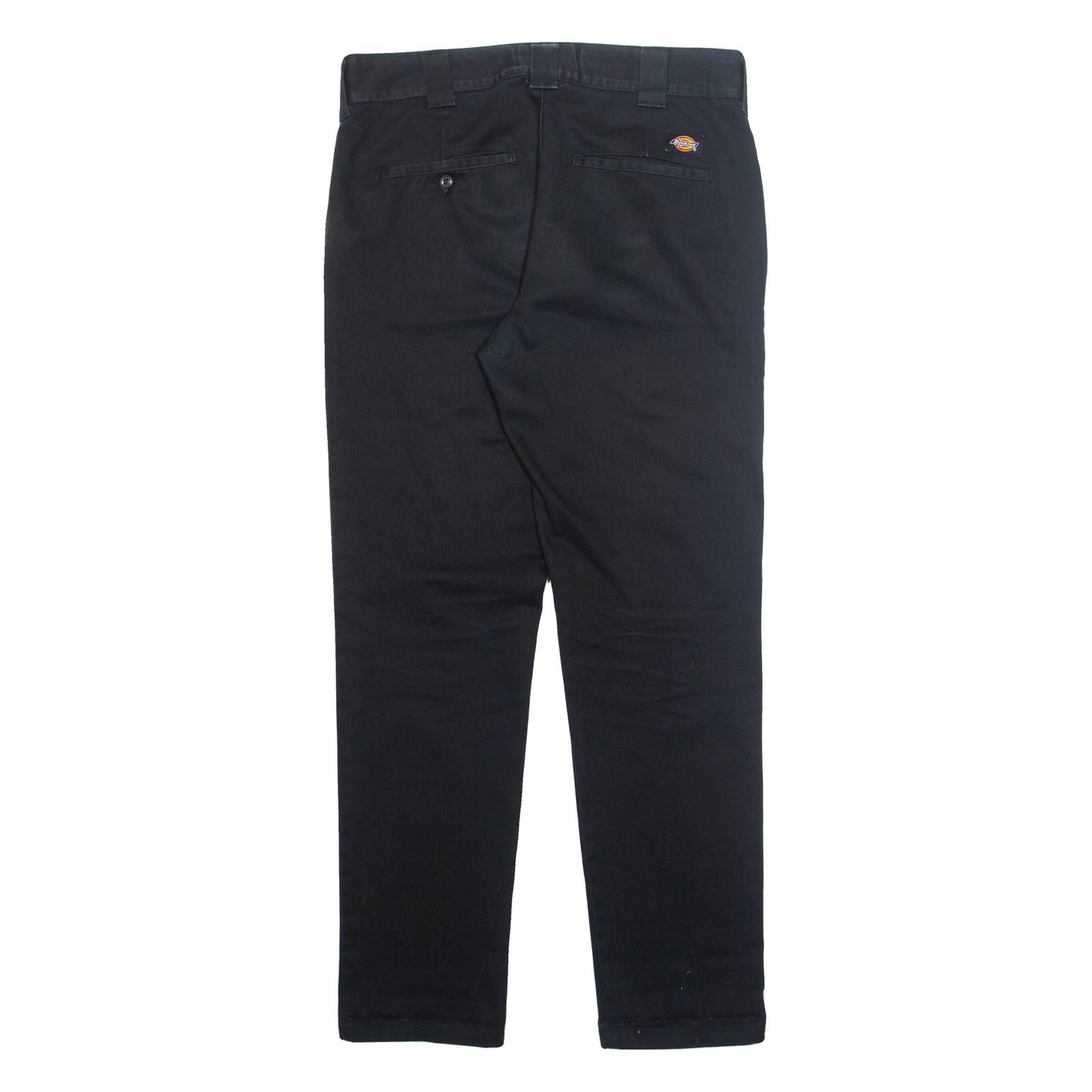 DICKIES Chino Mens Trousers Black Regular Tapered W31 L32