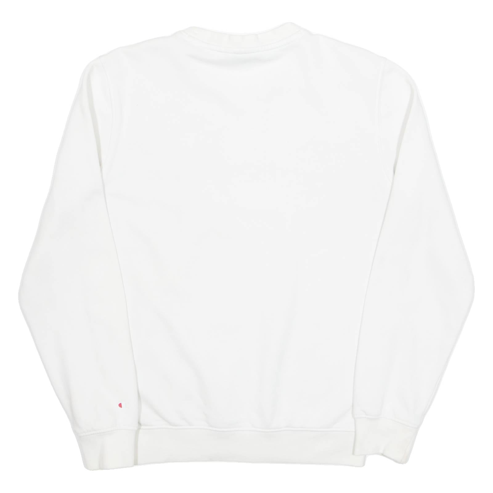 CHAMPION Mens Sweatshirt White XS