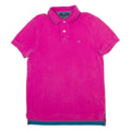 TOMMY HILFIGER Slim Fit Mens Polo Shirt Pink S