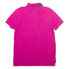 TOMMY HILFIGER Slim Fit Mens Polo Shirt Pink S