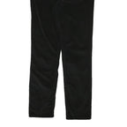 CALVIN KLEIN Womens Cotton Blend Black Slim Tapered Trousers W31 L29 Stylish