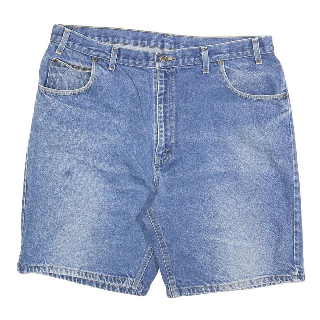 BACKROAD BLUES Mens Denim Blue Shorts XL W38 Casual Cotton Blend Relaxed Fit