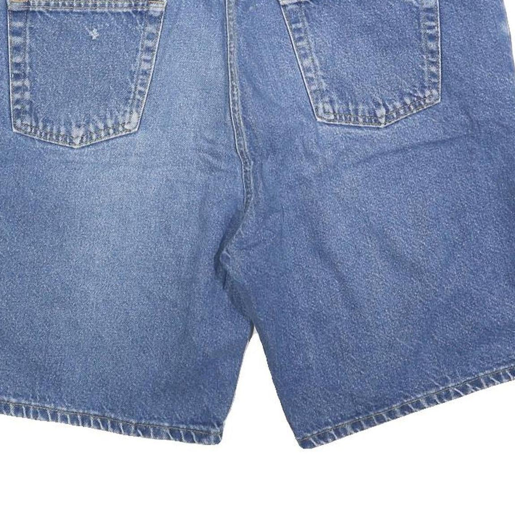 BACKROAD BLUES Mens Denim Blue Shorts XL W38 Casual Cotton Blend Relaxed Fit