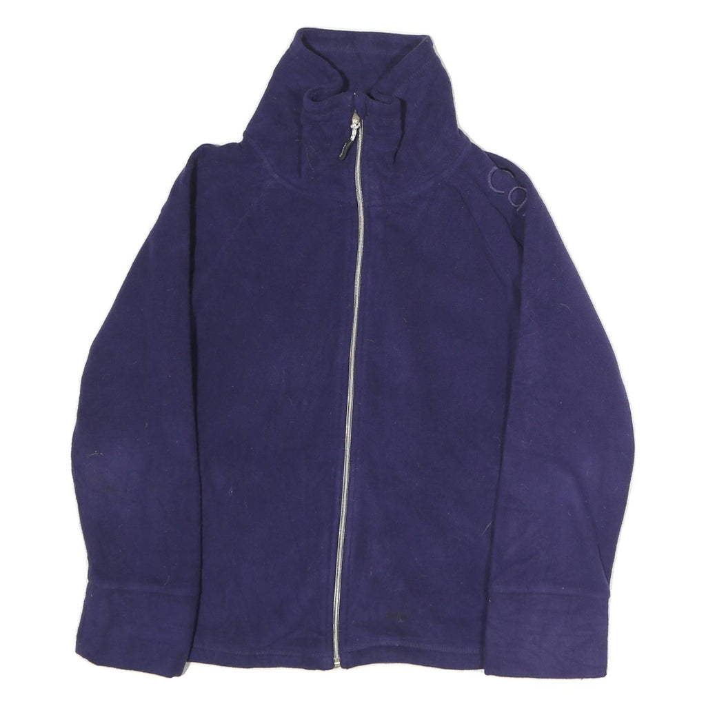 CALVIN KLEIN PERFORMANCE Womens Blue Jacket M Polyester Plain Zip Comfortable