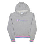 CHAMPION Womens Green Hoodie S