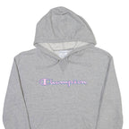 CHAMPION Womens Green Hoodie S