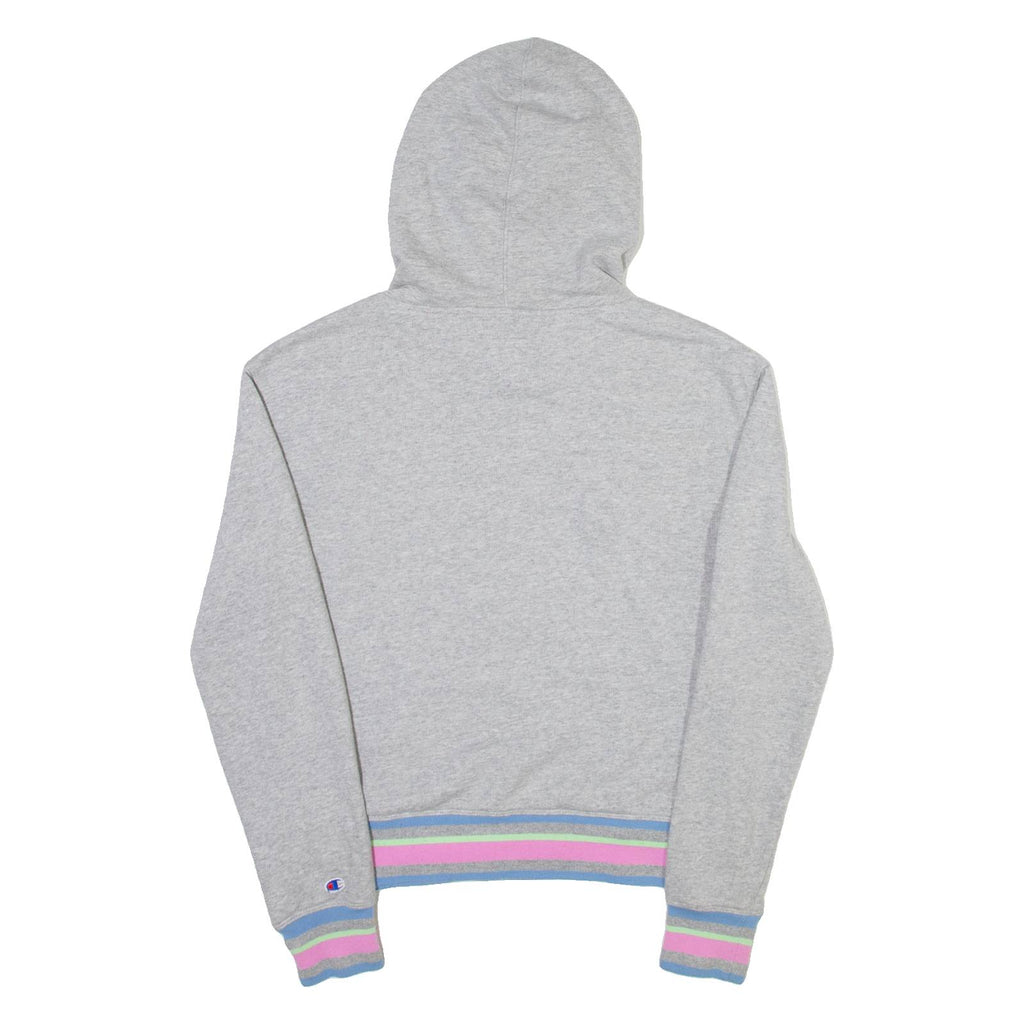 CHAMPION Womens Green Hoodie S