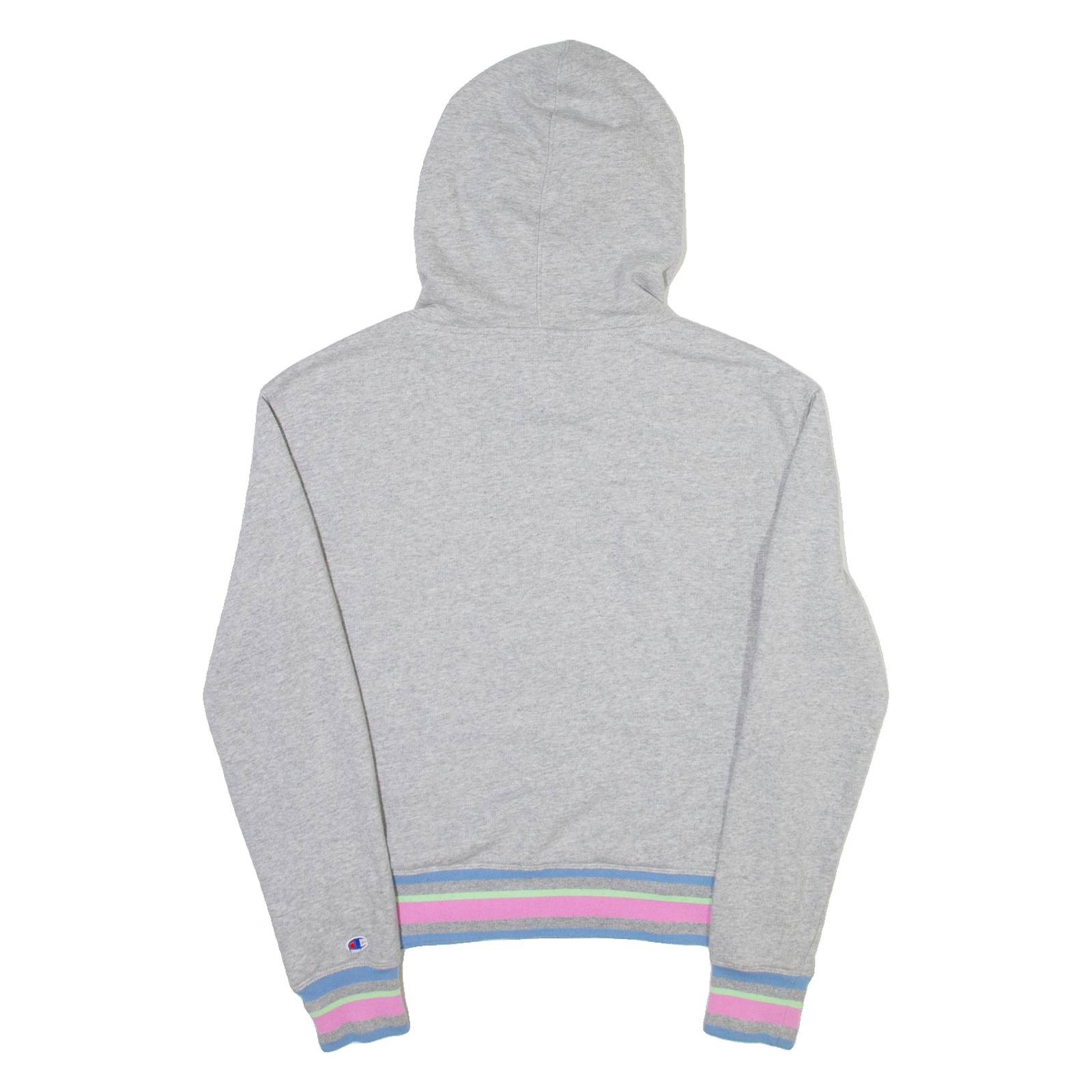 CHAMPION Womens Green Hoodie S