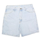 RUSTLER Mens Shorts Blue Casual L W36 Cotton Blend Denim Style