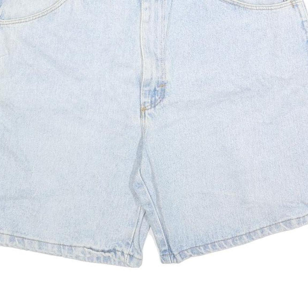 RUSTLER Mens Shorts Blue Casual L W36 Cotton Blend Denim Style