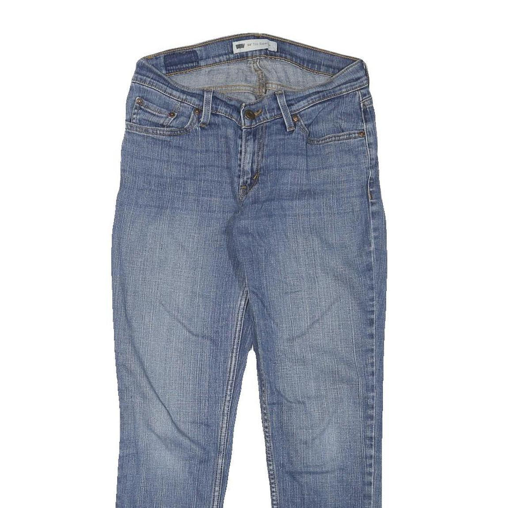 LEVI'S Womens Jeans Blue Slim Skinny Denim Medium W27 L27 Faded