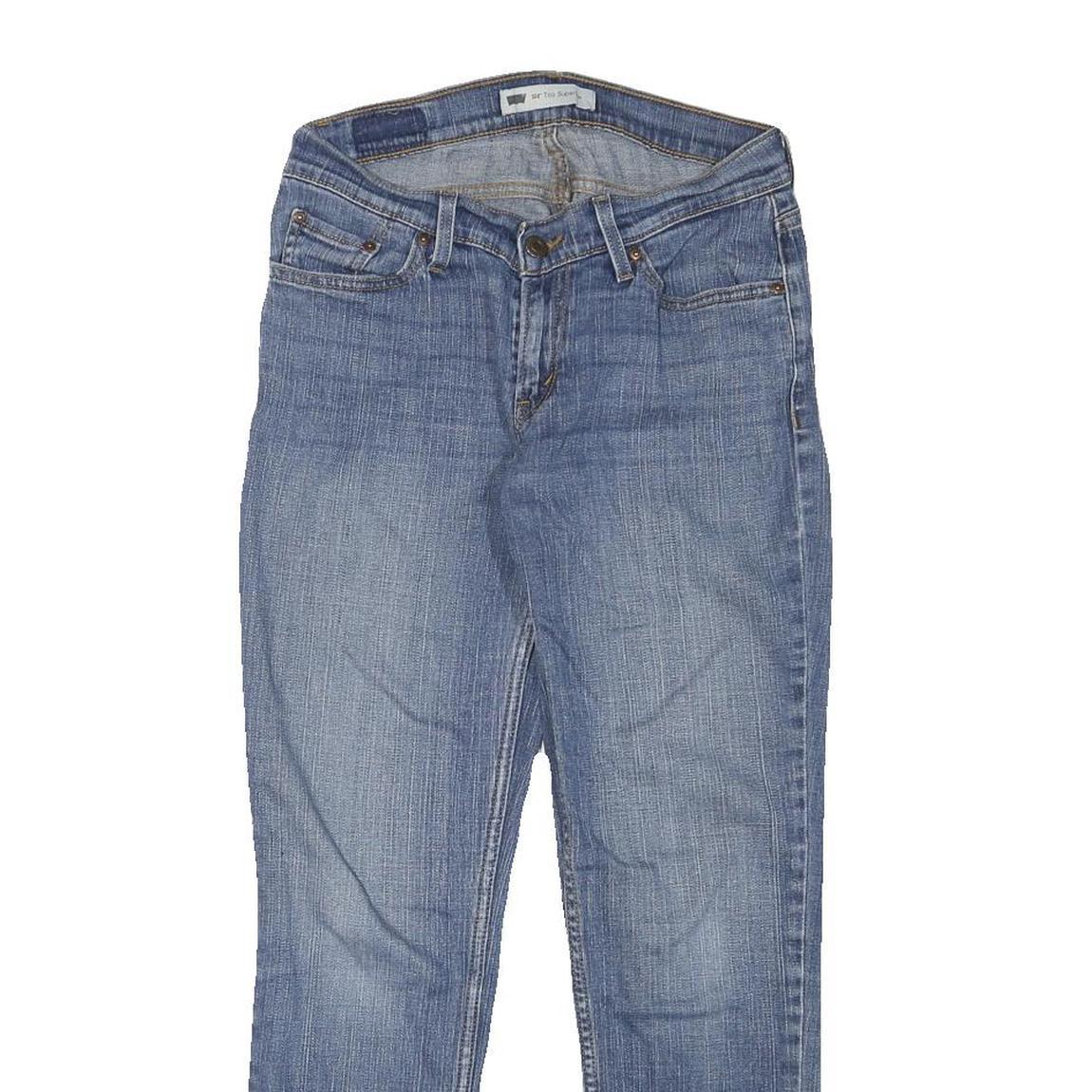 LEVI'S Womens Jeans Blue Slim Skinny Denim Medium W27 L27 Faded