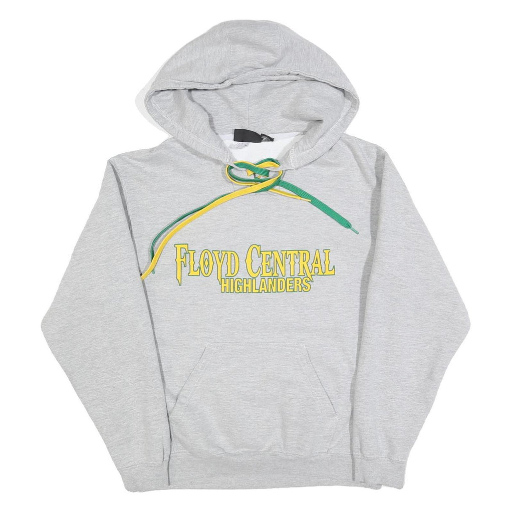 PENNANT Mens Grey Floyd Central Highlanders Hoodie S Cotton Blend Casual
