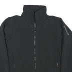 COLUMBIA Womens Black Jacket XS Polyester Blend Plain Lightweight Outdoor Zip