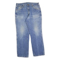 DICKIES Mens Regular Blue Denim Jeans W32 L28 Classic Cotton Blend Zip Pockets