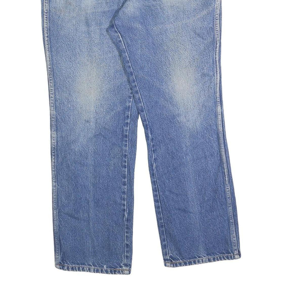 DICKIES Mens Regular Blue Denim Jeans W32 L28 Classic Cotton Blend Zip Pockets