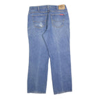 DICKIES Mens Regular Blue Denim Jeans W32 L28 Classic Cotton Blend Zip Pockets