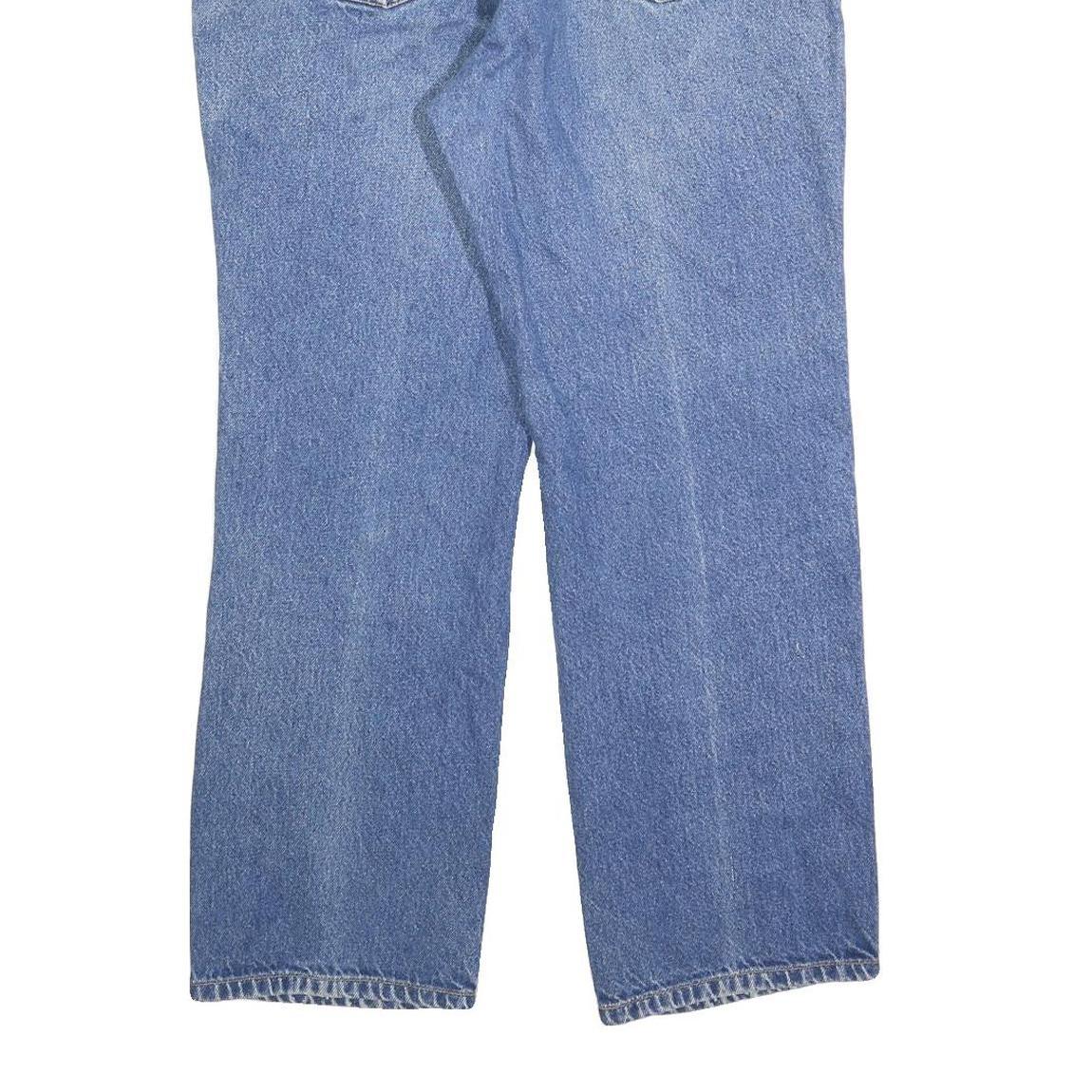 DICKIES Mens Regular Blue Denim Jeans W32 L28 Classic Cotton Blend Zip Pockets