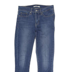 LEVI'S 311 Womens Slim Skinny Denim Medium Blue Cotton Blend W28 L26 Stretch