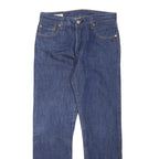 LEVI'S 501 Womens Jeans Blue Regular Straight Denim Medium W29 L27 Classic Fit