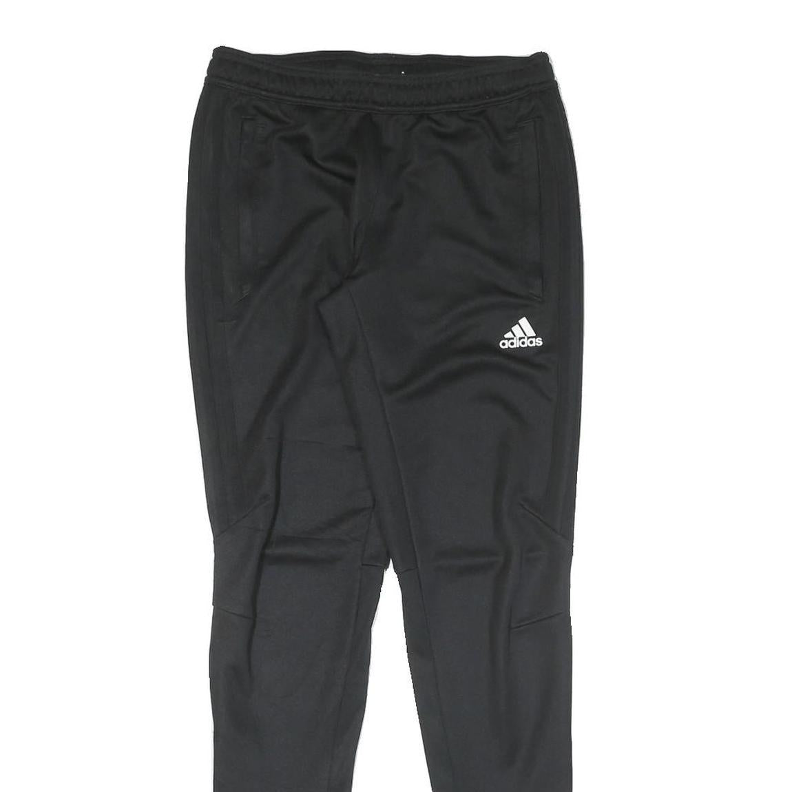 ADIDAS Womens Joggers Black XS W26 L30 Slim Tapered Sports Casual Fitness