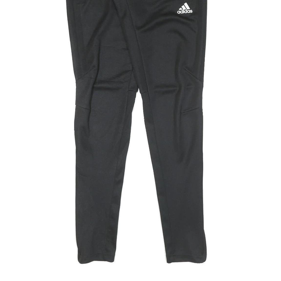 ADIDAS Womens Joggers Black XS W26 L30 Slim Tapered Sports Casual Fitness