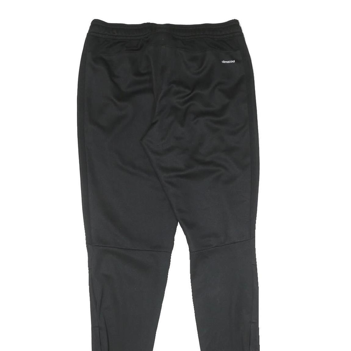 ADIDAS Womens Joggers Black XS W26 L30 Slim Tapered Sports Casual Fitness