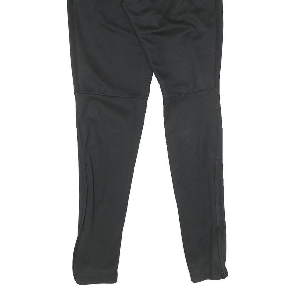 ADIDAS Womens Joggers Black XS W26 L30 Slim Tapered Sports Casual Fitness